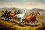 unknow artist Horses 07 Sweden oil painting artist